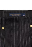 Belgravia Mini Skirt (Black Chalk Pinstripe)
