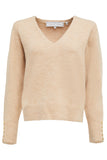 Berkeley V-Neck Knit (Camel)
