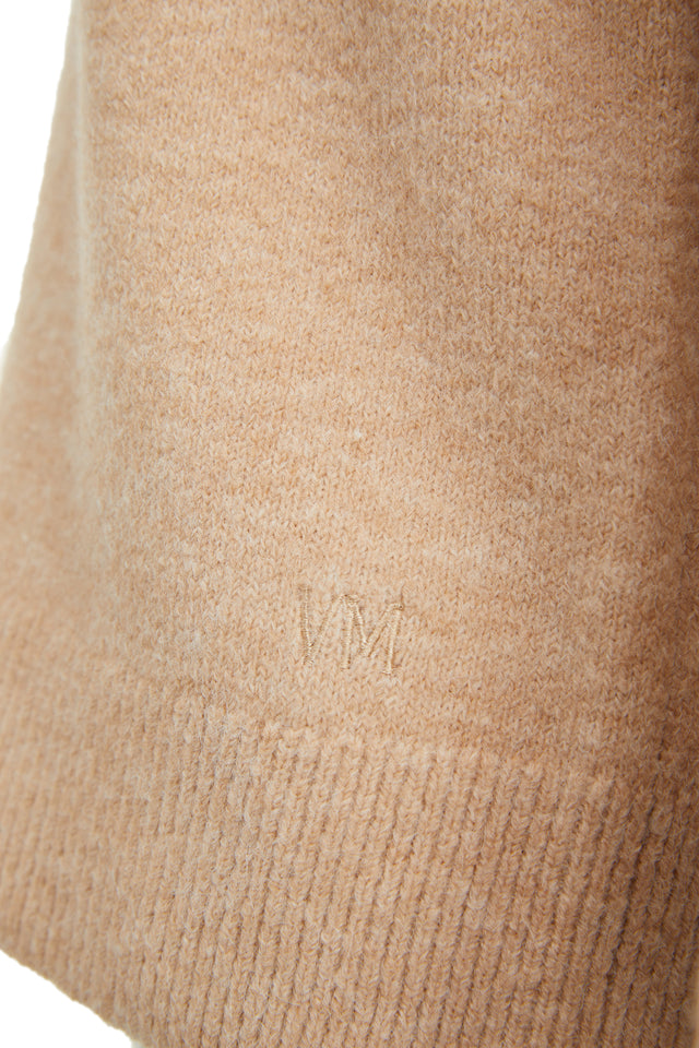 Berkeley V-Neck Knit (Camel)