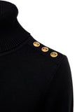 Chamonix Roll Neck Knit (Black)