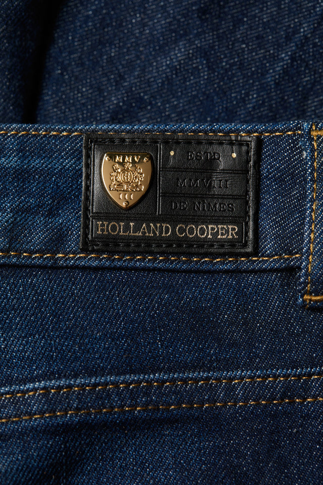 Classic Straight Jean (Deep Indigo)