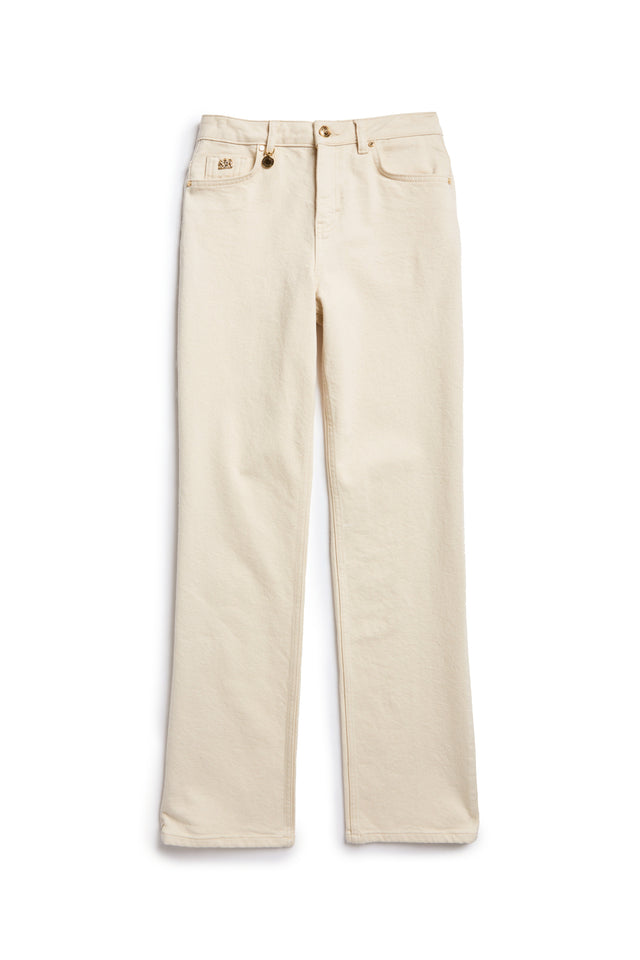 Classic Straight Jean (Oatmeal)