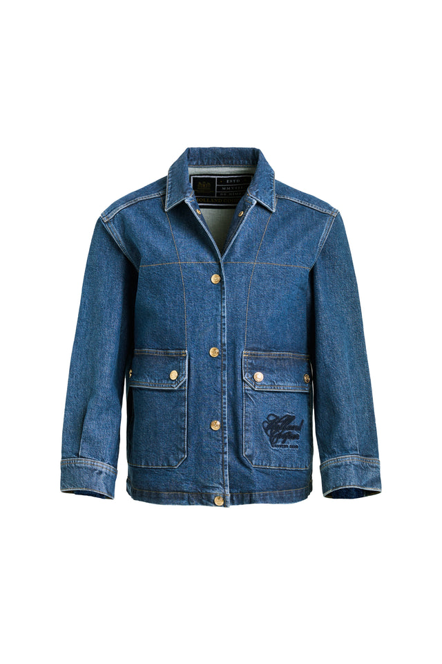 Denim Chore Jacket (Vintage Indigo)
