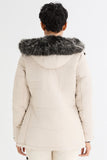 Faux Fur Hooded Mountain Parka Jacket