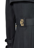 Gatcombe Full Length Trench Coat (Black)