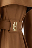 Full Length Chelsea Trench Coat (Dark Camel)