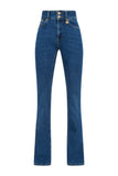 High Rise Flared Jean (Denim)