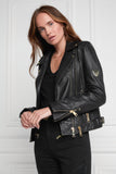 Leather Biker Jacket (Black)