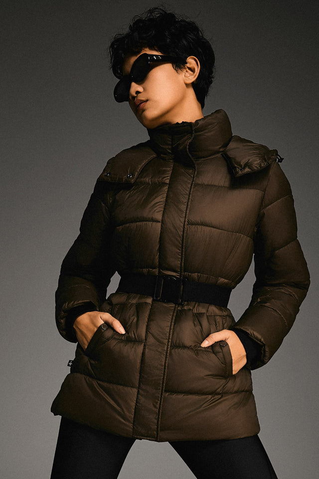 Hooded Quilted Everyday Lyrella Puffer Jacket