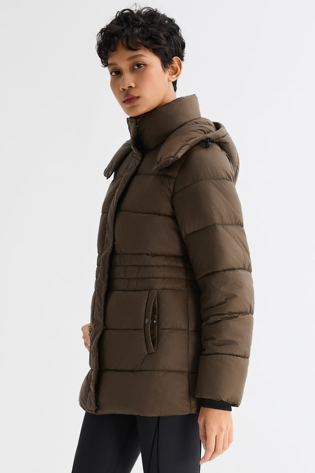 Hooded Quilted Everyday Lyrella Puffer Jacket