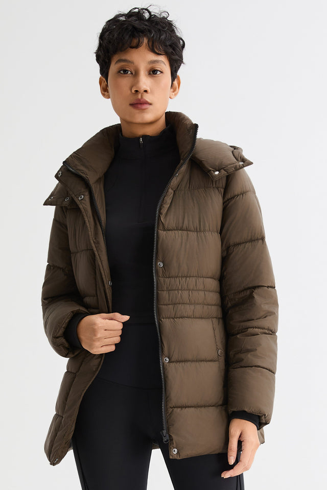 Hooded Quilted Everyday Lyrella Puffer Jacket