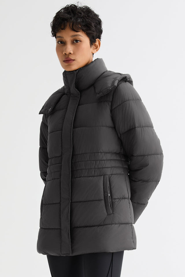 Hooded Quilted Everyday Lyrella Puffer Jacket