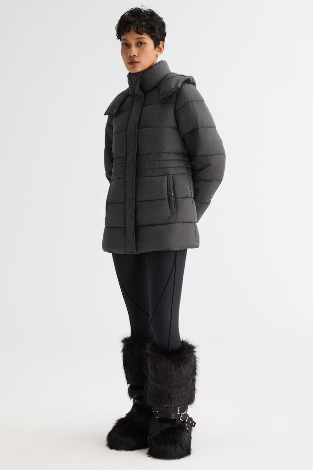 Hooded Quilted Everyday Lyrella Puffer Jacket