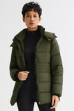 Hooded Quilted Everyday Lyrella Puffer Jacket