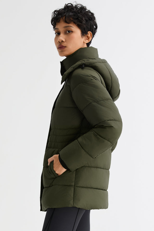 Hooded Quilted Everyday Lyrella Puffer Jacket