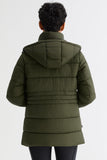 Hooded Quilted Everyday Lyrella Puffer Jacket