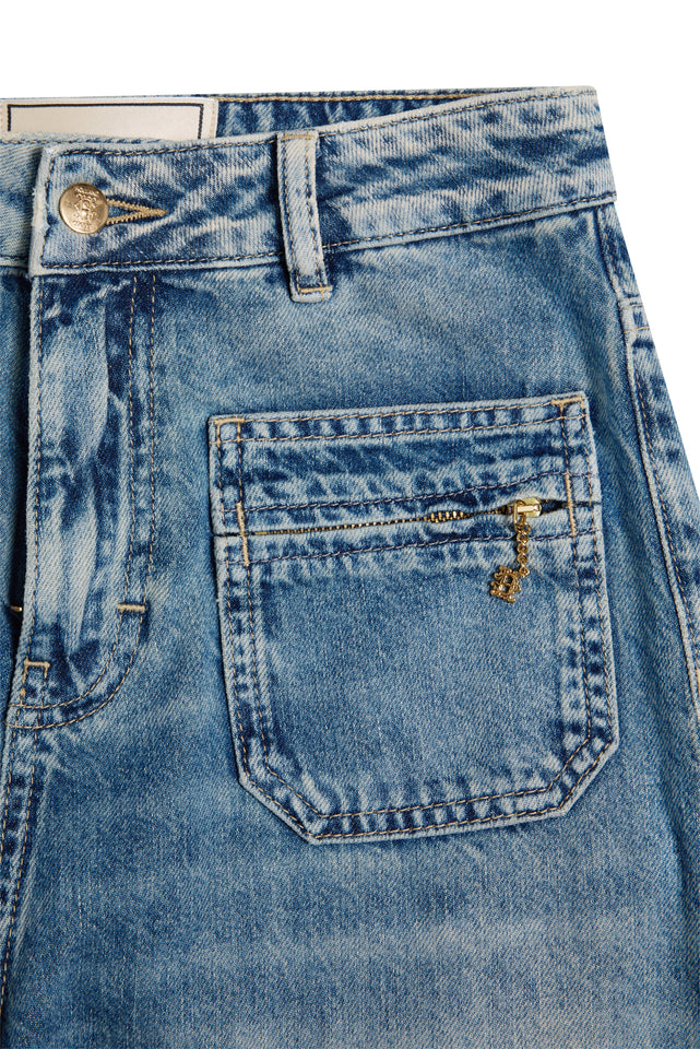 Jessica Straight Jean (Aged Indigo)