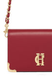 Kensington Crossbody Bag (Deep Red Leather)