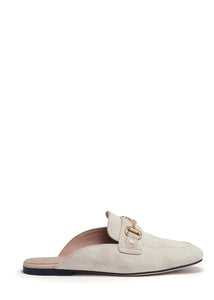 Kingston Horse Bit Loafer (Taupe Suede)