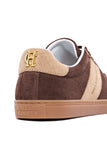 Knightsbridge Court Trainer (Dark Chocolate Taupe)