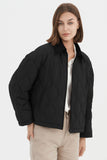 Lightweight Cropped Down Puffer Jacket