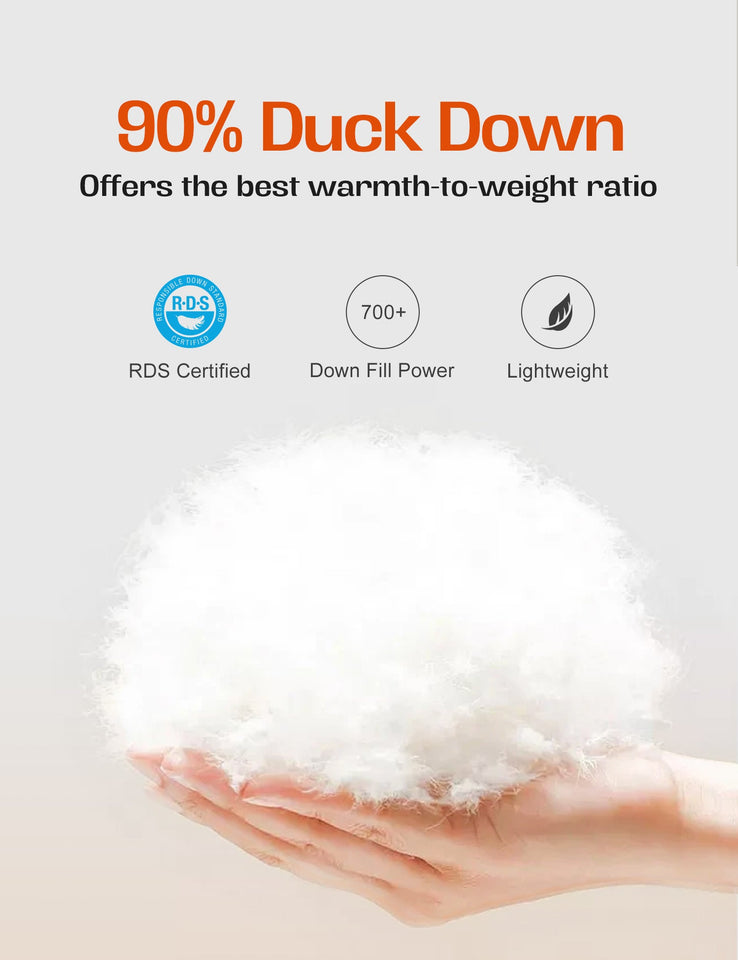 Lightweight Quilted Packable Down Jacket