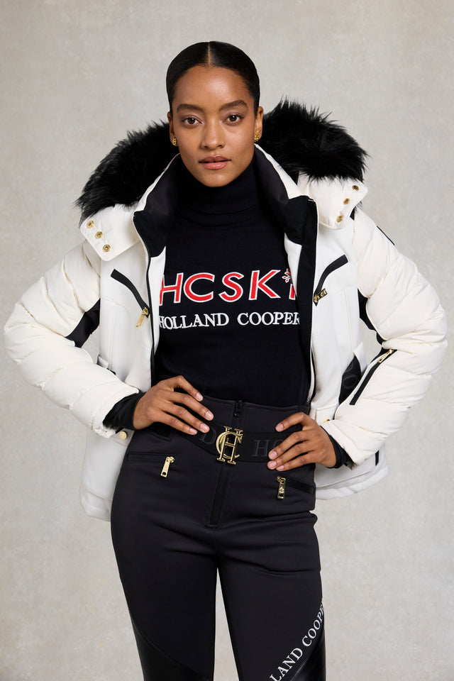 Logo Ski Knit (Black)