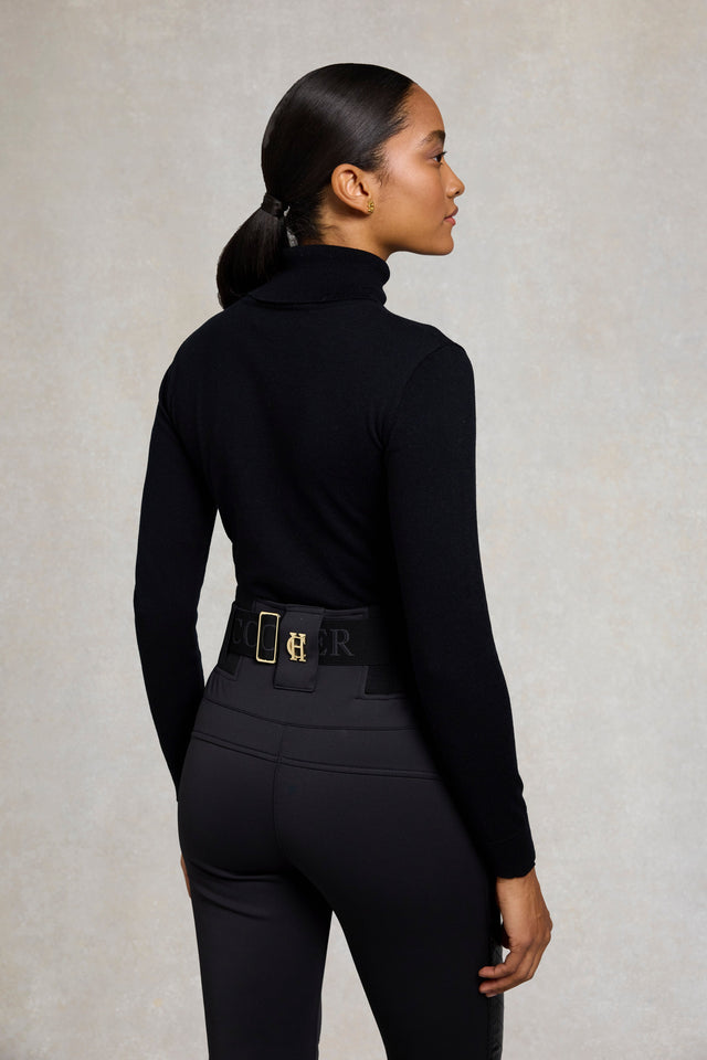 Logo Ski Knit (Black)