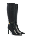 London Heel Boot (Black Leather)