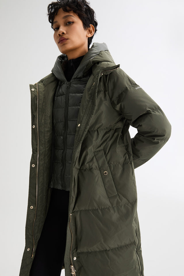Long Maxi Puffer Thickened Down Jacket