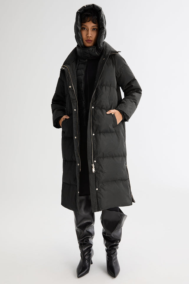 Long Maxi Puffer Thickened Down Jacket