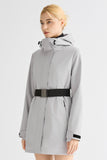 Mid-Length Waterproof Trench Jacket