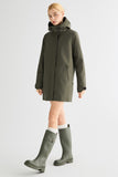 Mid-Length Waterproof Trench Jacket