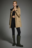 Mid-Length Waterproof Trench Jacket