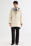 Mid-Length Windproof Parka Coat