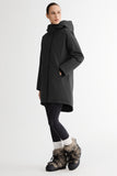 Mid-Length Windproof Parka Coat