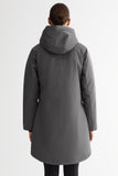 Mid-Length Windproof Parka Coat