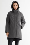 Mid-Length Windproof Parka Coat