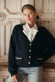 Mila Cardigan (Ink Navy)
