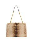 Milan Shoulder Bag (Mink Faux Fur)