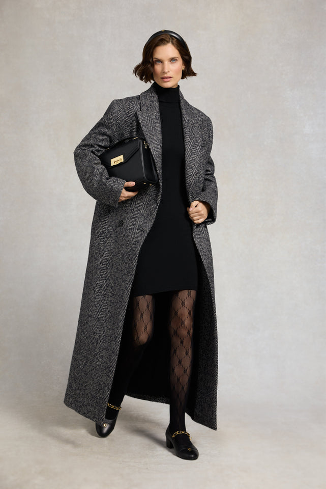 Monogram Tights (Black)