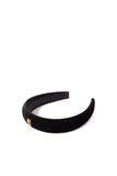 Narrow Headband (Black Velvet)