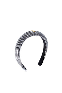 Narrow Headband (Silver Crystal)