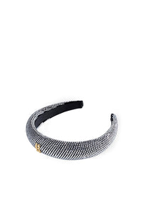 Narrow Headband (Silver Crystal)