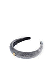 Narrow Headband (Silver Crystal)