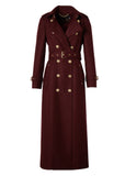 Full Length Marlborough Trench Coat (Mulberry)