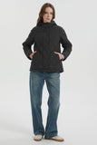 Quilted Down Jacket Lightweight Hooded