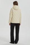 Quilted Down Jacket Lightweight Hooded