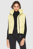 Aurora Hooded Down Puffer Vest