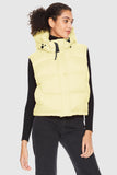 Aurora Hooded Down Puffer Vest